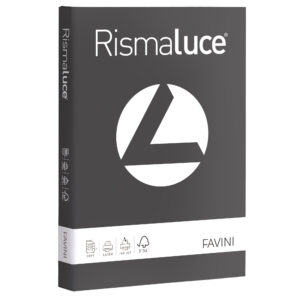 CARTA RISMALUCE A4 GR.200  PIETRA    125 Fg. FAVINI 85815