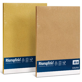 CARTA RICICLATA RISMA FIELD - A4 - 90 GR - GIALLO - FAVINI - CONF. 100 FOGLI 50606