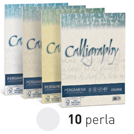 CARTA CALLIGRAPHY PERGAMENA - A4 - 90 GR - PERLA 10 - FAVINI - CONF. 50 FOGLI 61541