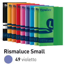 CARTA RISMALUCE SMALL - A4 - 200 GR - VIOLA 49 - FAVINI - CONF. 50 FOGLI 50582