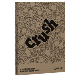 CARTA CRUSH - A4 - 250 GR - NOCCIOLA - FAVINI - CONF. 50 FOGLI 100430