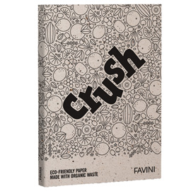 CARTA CRUSH - A4 - 250 GR - CACAO - FAVINI - CONF. 50 FOGLI 100437