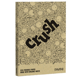CARTA CRUSH - A4 - 250 GR - OLIVA - FAVINI - CONF. 50 FOGLI 100432