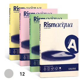 CARTA RISMACQUA SMALL - A4 - 90 GR - GHIACCIO 12 - FAVINI - CONF. 100 FOGLI 50591