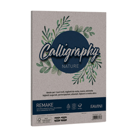 CARTA CALLIGRAPHY NATURE REMAKE - A4 - 120 GR - SCOGLIO - FAVINI - CONF. 50 FOGLI 94644