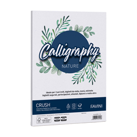 CARTA CALLIGRAPHY NATURE CRUSH - A4 - 120 GR - UVA- FAVINI - CONF. 50 FOGLI 94646