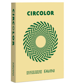 CARTA CIRCOLOR - A4 - 80 GR - GIALLINO - FAVINI - CONF. 500 FOGLI 94628