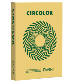 CARTA CIRCOLOR - A4 - 80 GR - GIALLO - FAVINI - CONF. 500 FOGLI 94632