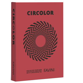 CARTA CIRCOLOR - A4 - 80 GR - ROSSO - FAVINI - CONF. 500 FOGLI 94636