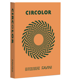 CARTA CIRCOLOR - A4 - 80 GR - ARANCIO - FAVINI - CONF. 500 FOGLI 94633