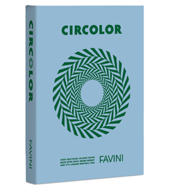 CARTA CIRCOLOR - A4 - 80 GR - AZZURRO - FAVINI - CONF. 500 FOGLI 94635
