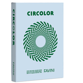 CARTA CIRCOLOR - A4 - 80 GR - CELESTE - FAVINI - CONF. 500 FOGLI 94630