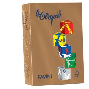 CARTA LE CIRQUE - A4 - 80 GR - CUOIO 300 - FAVINI - CONF. 500 FOGLI 94626