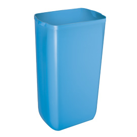 CESTINO GETTACARTE SOFT TOUCH - 33X22X49 CM - 23 L - AZZURRO - MAR PLAST 73973