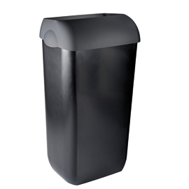 COPERCHIO PER CESTINO GETTACARTE SOFT TOUCH - 33,5X22,5X9 CM - 23 L - NERO - MAR PLAST 67399
