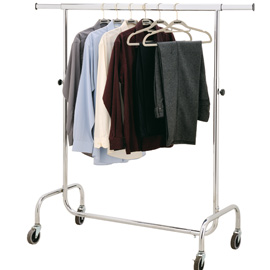 STENDER APPENDIABITI PROFESSIONALE AC0081 - 105-175X50X141-191 CM - ACCIAIO - SERENA GROUP 77015