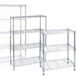 LIBRERIA ARCHIMEDE LIGHT - 3 RIPIANI - ACCIAIO CROMATO - 36X60X75 CM - SERENA GROUP 64735