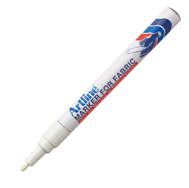 MARCATORE PER TESSUTO ARTLINE SHIRT MARKER - PUNTA TONDA 1,20MM - BIANCO - ARTILINE 85775