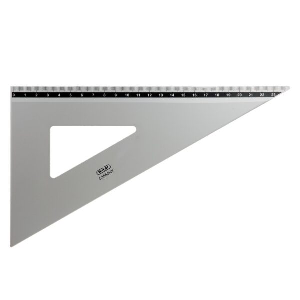 SQUADRA  ALLUMINIO 37 CM 60° FARA