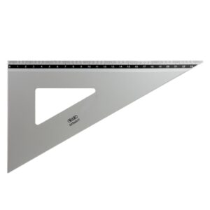 SQUADRA  ALLUMINIO 37 CM 60° FARA