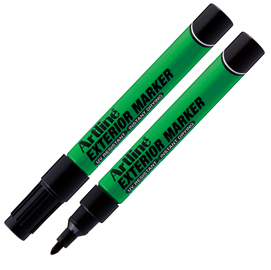 MARCATORE PERMANENTE - PER ESTERNI - PUNTA TONDA 1,5 MM - NERO - ARTLINE 95021