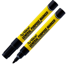 MARCATORE PERMANENTE - MULTIUSO - PUNTA TONDA 1,5 MM - NERO - ARTLINE 95027