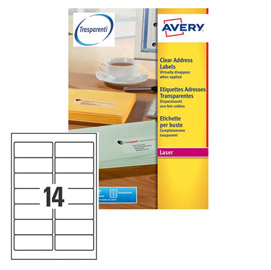 ETICHETTA  A4 25FG. 99,1X38,1 AVERY DENNISON 45201