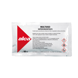 MULTIUSO SUPERCONCENTRATO LINEA MONODOSE - SUPERPROFUMATO - ALCA - BUSTINA DA 50 ML 74159