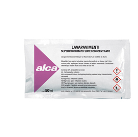 LAVAPAVIMENTI LINEA MONODOSE - SUPERPROFUMATO - ALCA - BUSTINA DA 50 ML 74160