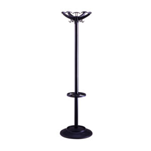 APPENDIABITI CON PORTAOMBRELLI - 5 POSTI - 168X46 CM - NERO - UNISIT 58093
