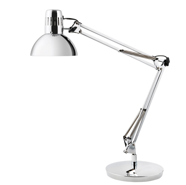 LAMPADA DA TAVOLO ARCHITECT - SILVER - 11W - ALBA 90087
