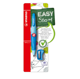 PORTAMINE EASYERGO - 3,15MM - PER DESTROSI + AFFILAMINE - AZZURRO - STABILO 50038