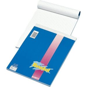 BLOCCO NOTES BRISTOL 5M QUADRI A5 60FG. BLASETTI