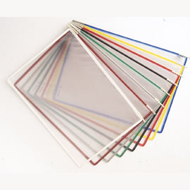 TASCHE DI RICAMBIO PER LEGGIO T TECHNIC - A4 - COLORI ASSORTITI - TARIFOLD - SET 10 PEZZI 67812