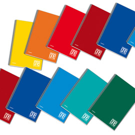 BLOCCO ONE COLOR A5 5MM 60FG. FORATO C-SPIRALE BLASETTI 59612