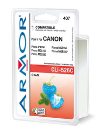 ARMOR - CARTUCCIA PER CANON - CIANO - CLI-526C - 10,5ML ARMK20381