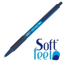PENNA BIC SOFT FEEL CLIC BLU 64324