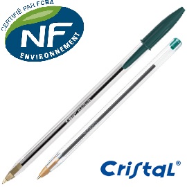PENNA BIC VERDE CRISTAL ORIGINAL 33053