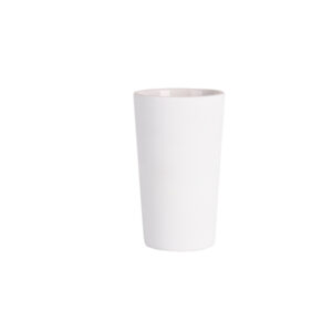 BICCHIERE PORTA SPAZZOLINI LINEA MERCURIO - BIANCO - KING COLLECTION 91559