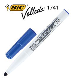 PENNARELLO VELLEDA 1741 PUNTA TONDA BLU BIC 33060