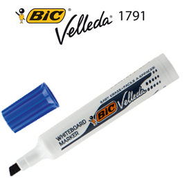 PENNARELLO VELLEDA 1791 PUNTA SCALPELLO BLU BIC 47361