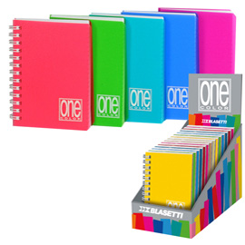 BLOCCO ONE COLOR PPL A7 SPIRALATO 4mm BLASETTI 75621