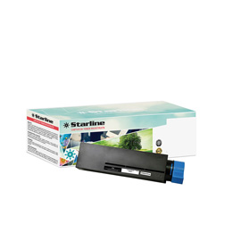 STARLINE - TONER RICOSTRUITO - PER OKI - NERO - 44574702 - 3.000 PAG STLOC411BK
