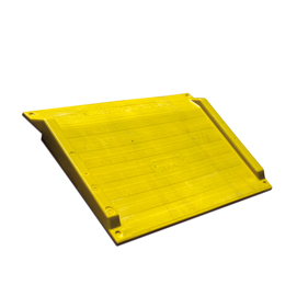 RAMPA PER SCALINI - 75X125,6X7,5 CM - GIALLO 87188