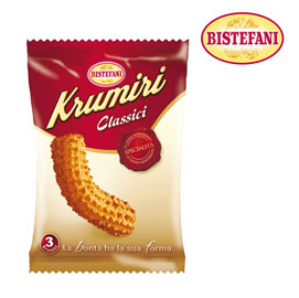 KRUMIRI CLASSICI - BISTEFANI - MONOPORZIONE CON 3 BISCOTTI DA 27 GR 81703