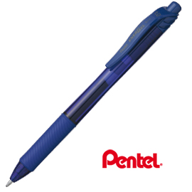 ROLLER A SCATTO ENERGEL X CLICK BL110  - PUNTA 1,0MM - BLU - PENTEL 68110