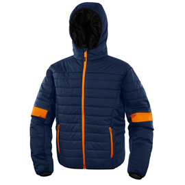 PIUMINO IMBOTTITO BLOOM - TAGLIA XXL - PE - BLU/ARANCIO - DELTAPLUS 100909