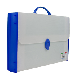 VALIGIA POLIONDA 254R CON DORSI RIGIDI 28X38X8 51600