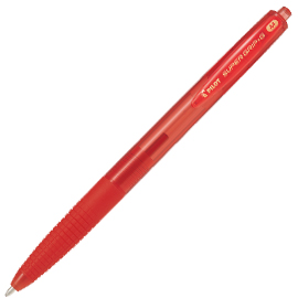 PENNA SFERA PILOT SCATTO SUPER GRIP G MEDIA ROSSO 79965