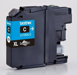 INK-JET CIANO BROTHER LC125XL-C DCP-J4110DW MFC-J4410DW MFC-J4610DW BROLC125XLC